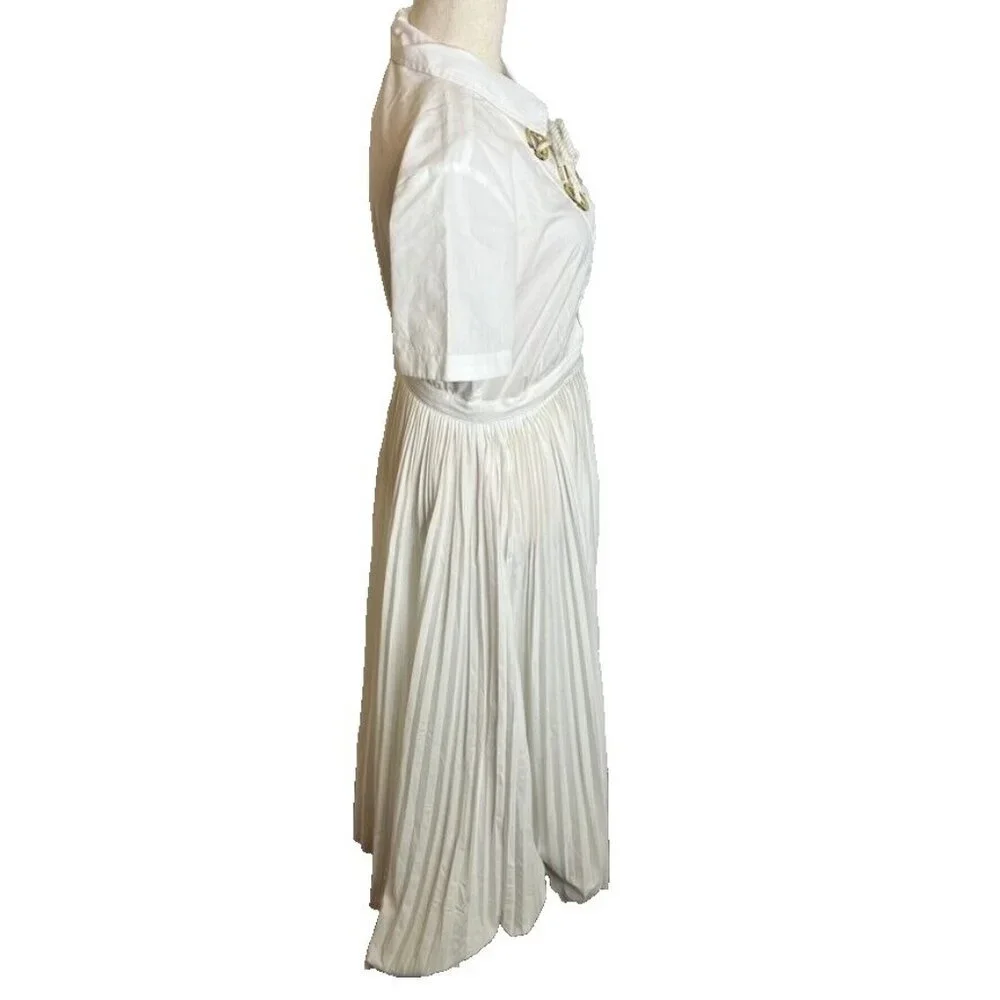 J. Crew White Maxi Dress Size 8 - Picture 6 of 9
